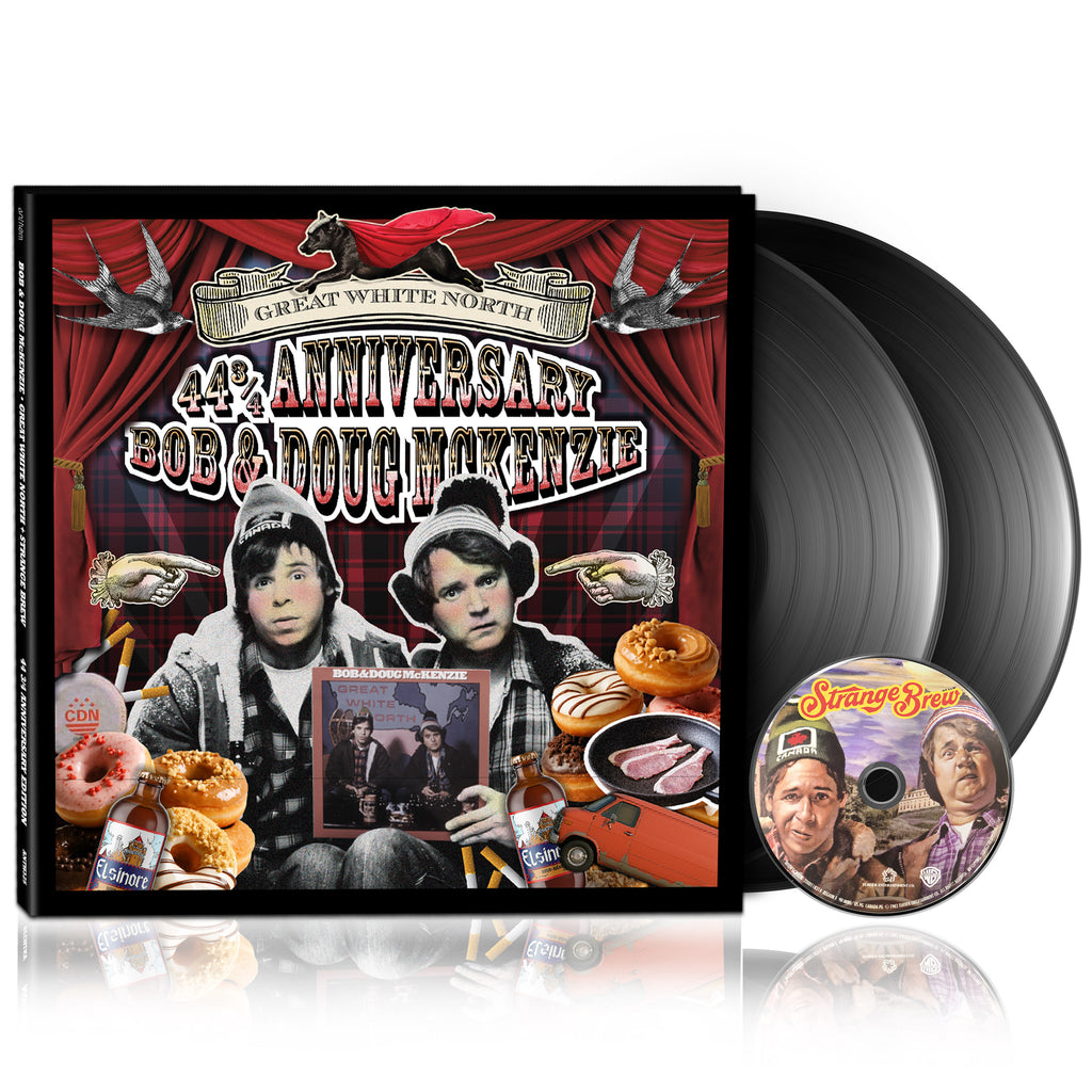 Bob & Doug McKenzie - Great White North & Strange Brew (44 3/4 Anniversary) [Black Vinyl 2LP+Blu-ray] **PRE-ORDER**