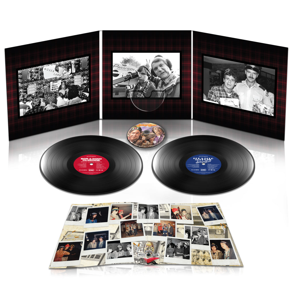 Bob & Doug McKenzie - Great White North & Strange Brew (44 3/4 Anniversary) [Black Vinyl 2LP+Blu-ray] **PRE-ORDER**
