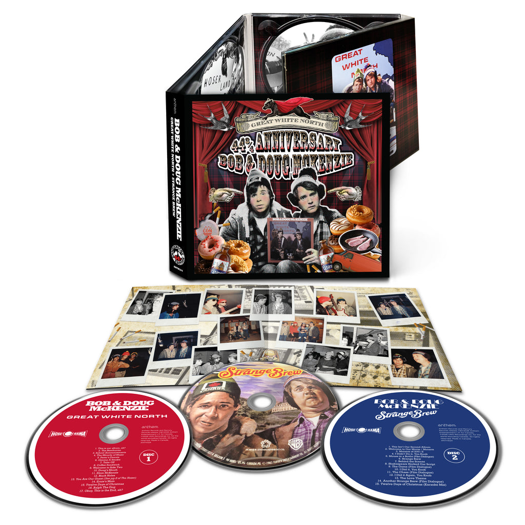 Bob & Doug McKenzie - Great White North & Strange Brew (44 3/4 Anniversary) [2CD+Blu-ray] **PRE-ORDER**
