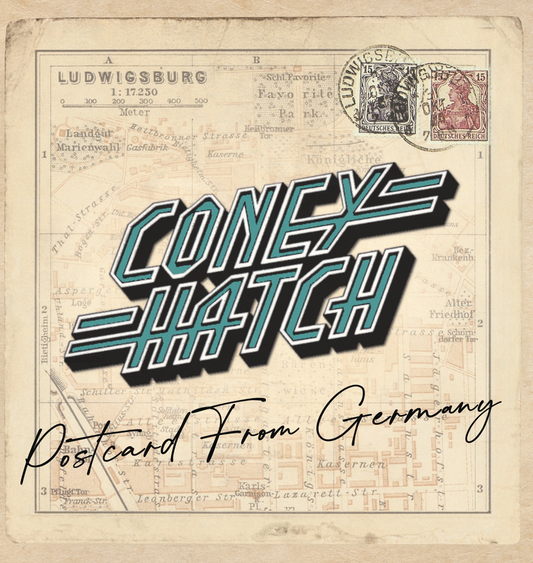 Coney Hatch - Postcard From Germany (Turquoise Vinyl)