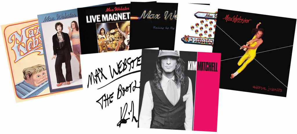 Max Webster - The Party [Black Vinyl 8LP Box Set] - AUTOGRAPHED!