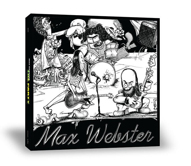 Max Webster - The Party [Black Vinyl 8LP Box Set] - AUTOGRAPHED!